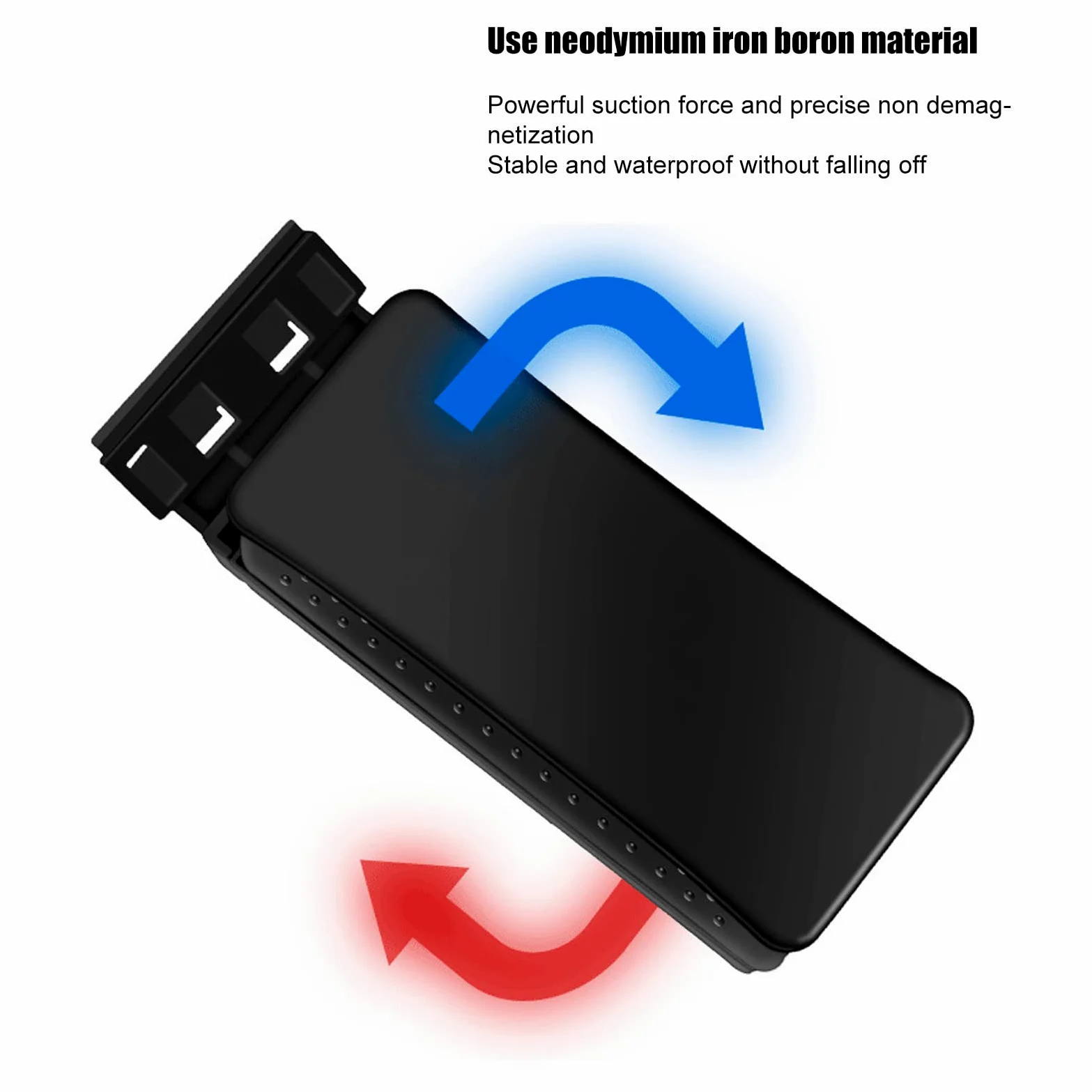 Magnetischer Algenschaber für Aquarien, separater selbstschwebender Aquariumreiniger, magnetische Bürste für Aquarium-Reinigungswerkzeug (L)
