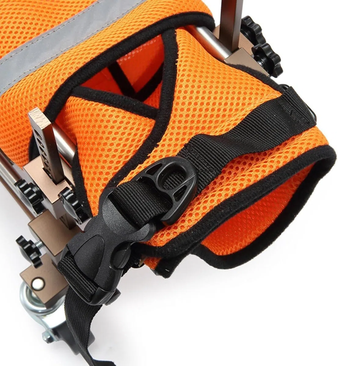 Verstellbarer Hunderollstuhl mit 4 Rädern for kleine und kleine Hunde, manueller Kinderwagen for Hunde und Katzen mit Arthritis und Schwäche der Vorderbeine, Hilfe for Haustiere