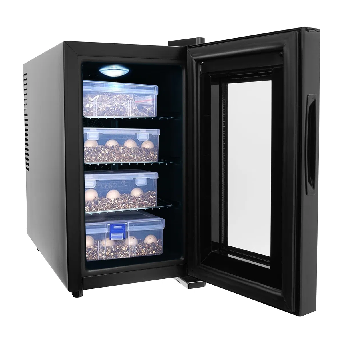23L Inkubatoren Brutapparat Brutautomat Vollautomatisch, Inkubator Reptilien-Ei-Incubator Lab Brutkasten mit präziser Temperaturregelung & LED-Display für Reptilien oder Amphibien
