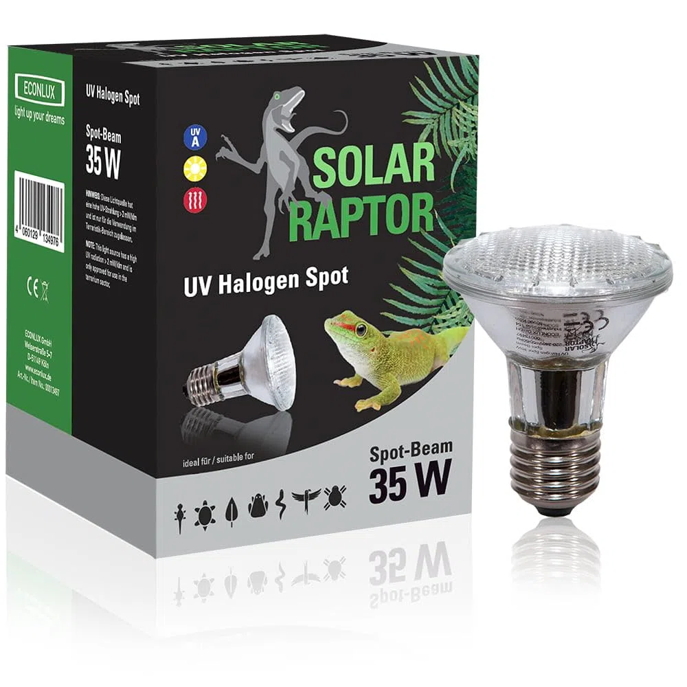 UV Halogen Spot - Wärmestrahler für Terrarien (35 Watt)