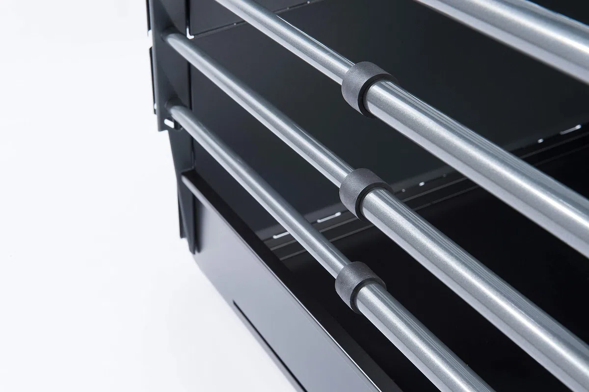 Hunde Transportbox VarioCage Einzelbox SXS, Kleinmetall, Hundebox für den Kofferraum für kleine Hunde
