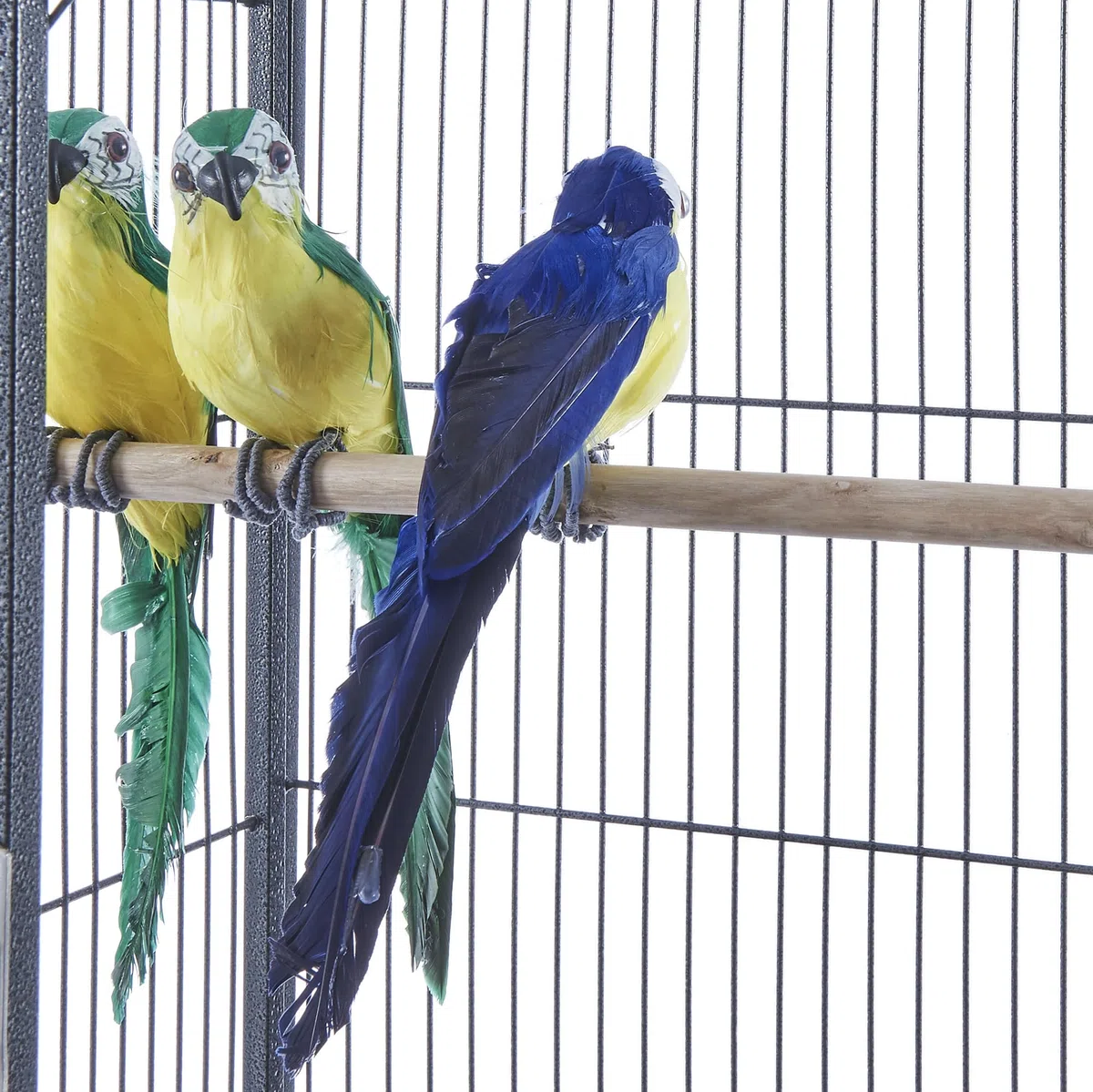 Panana Großer Wellensittichkäfig aus Metall, Vogelkäfig mit Ständer, rollender Papageienkäfig für Nymphensittiche, Graupapageien, Sittiche, Finken, Kanarienvogel, Flugkäfig für kleine Haustiertiere