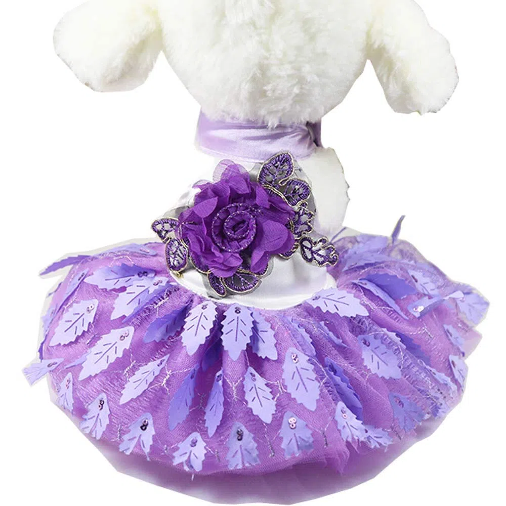 YEKEYI Frühlings- und Sommer-Prinzessinnenkleid für Kaninchen, Hund, Katze, niedliches Häschen-Dekor, Tutu-Kleid, Rock, Haustierkostüme