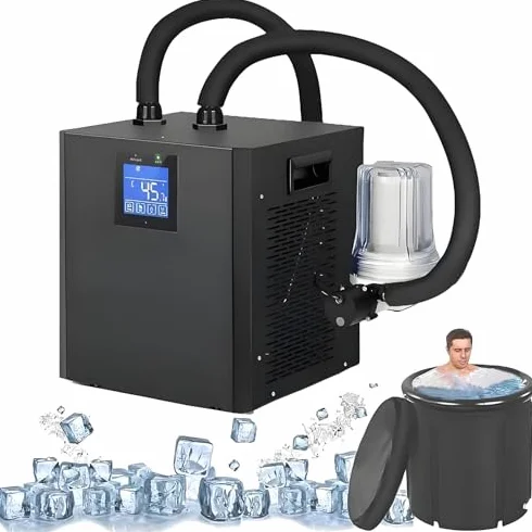 Eisbad Wasserkühler 1/3 PS mit Außenfilter und Pumpe für den privaten und professionellen Einsatz