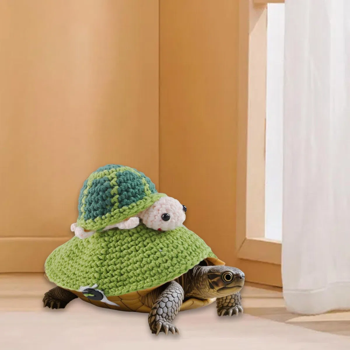 Schildkrötenpullover, Haustier Schildkrötenkleidung, Weich, Vielseitig, Weihnachten, mit Verstellbarem Riemen, Warmes Accessoire für, S